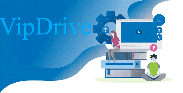Инфографика, объясняющая, как работает партнёрская программа VIPDrive IPTV, с перечислением преимуществ, таких как привлечение новых клиентов и получение надежного дохода. На изображении изображён мальчик в комбинезоне, стоящий на табурете рядом с телевизором и символами доллара.